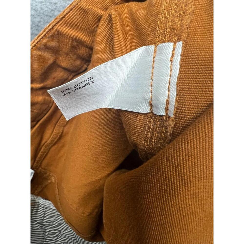 Duluth Trading Curve Setter Waistband Women's 14 x 31 Brown Cargo Stretch Pants - Picture 10 of 11